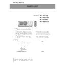 Panasonic PT-RZ770, PT-RW730, PT-RZ660, PT-RW620 (serv.man5) Service Manual / Other