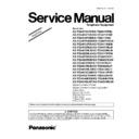 Panasonic KX-TG8411CAT, KX-TG8411RUB, KX-TG8412RUT, KX-TG8422RUB, KX-TG8422RUN, KX-TG7851RUH, KX-TG6811RUB, KX-TG6412CAM, KX-TGA840UAT, KX-TGA840RUW Service Manual / Supplement
